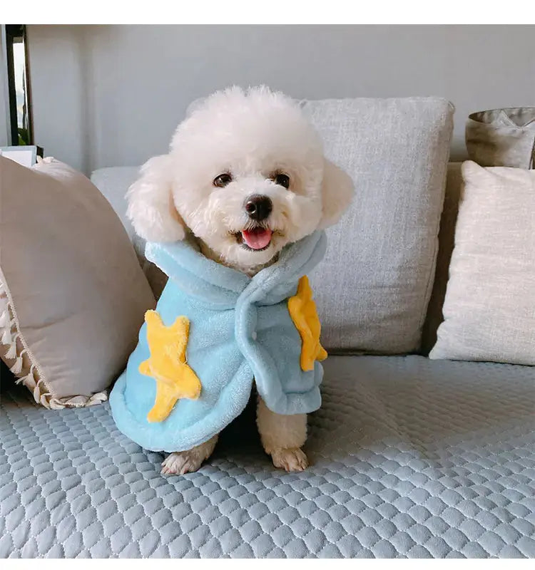 Puppies Autumn Winter Clothes Pet Nightgown | Cozy Dog Pajamas