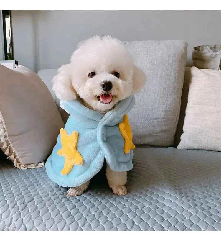 Puppies Autumn Winter Clothes Pet Nightgown