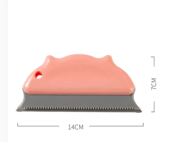 Cat Brush with Cartoon Design (Single Piece) | Fun Grooming Tool