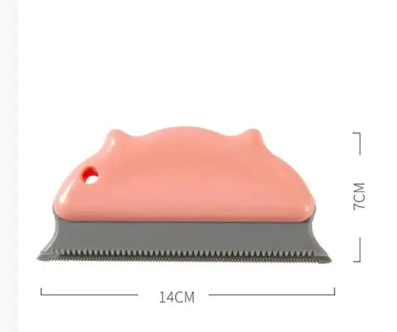Cat Brush with Cartoon Design (Single Piece) | Fun Grooming Tool