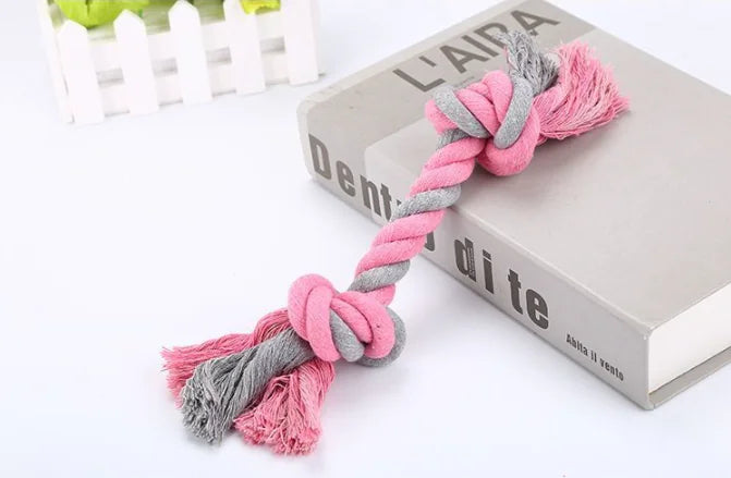 Large Cotton Knot Rope Dog Toy for Training (28cm) | Durable Chew Toy
