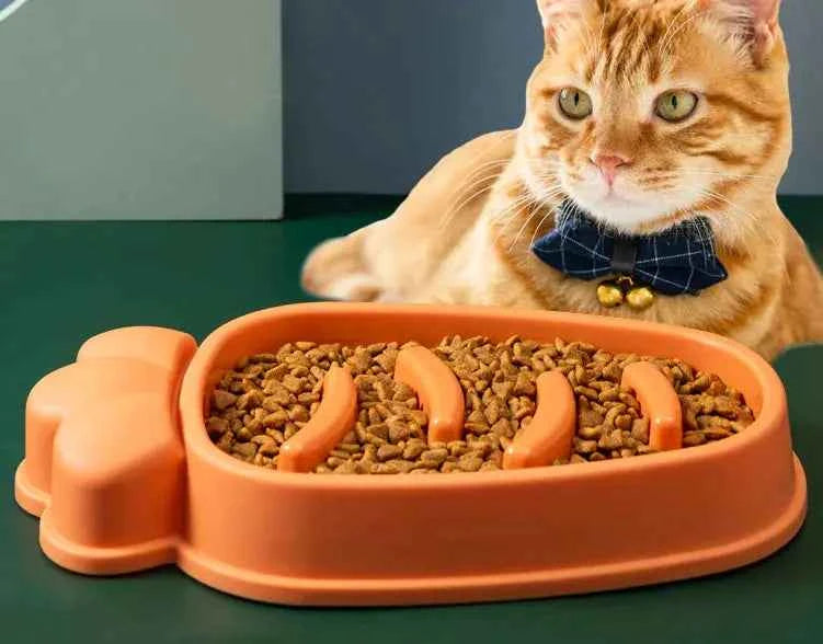 Slow Feed Dog Bowl for Large Dogs - Anti-Choke Design