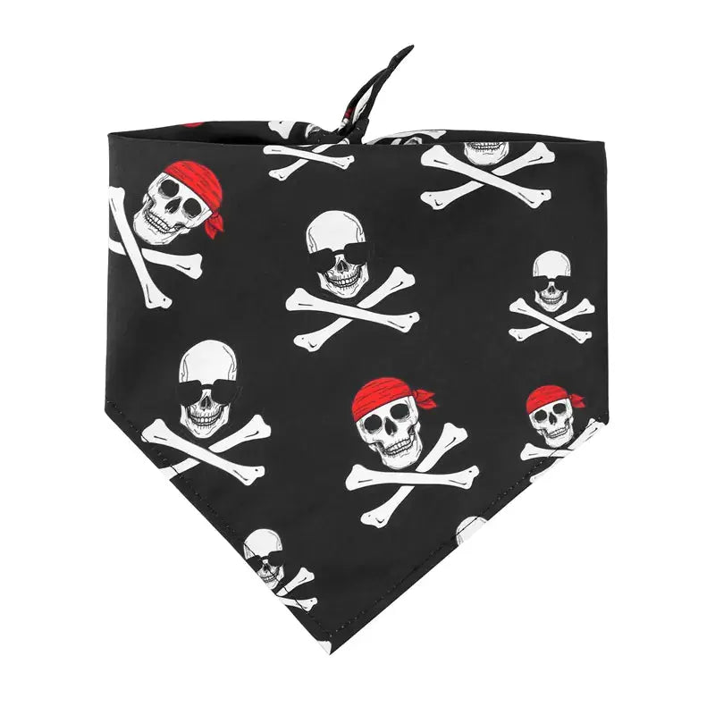 Single Layer Halloween Skull Dog Towel Fluffy Friends