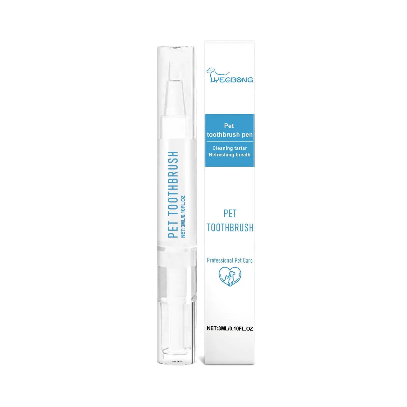 Pet Toothbrush Pen Fluffy Friends