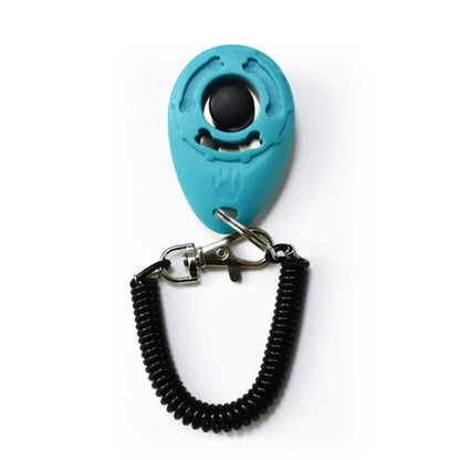 Adjustable Dog Training Clicker with Keychain Strap