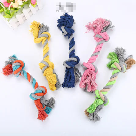 Large Cotton Knot Rope Dog Toy for Training (28cm) | Durable Chew Toy