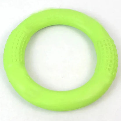 Orange Dog Training Ring Puller | Durable EVA Flying Disk Toy