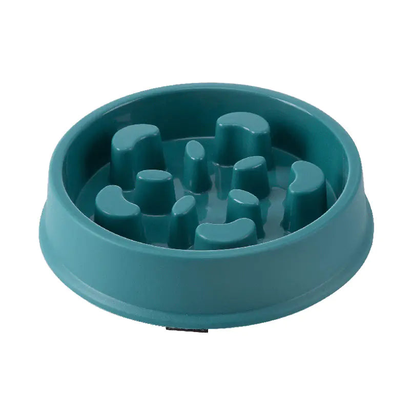 Petal-Shaped Slow Feed Dog Puzzle Bowl - Anti-Slip | Healthy Eating