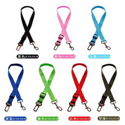 Adjustable Dog & Cat Car Seat Belt | Pet Safety Harness