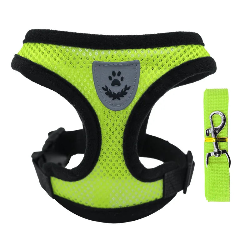 Adjustable Cat & Dog Harness | Vest Walking Leash Small/Medium