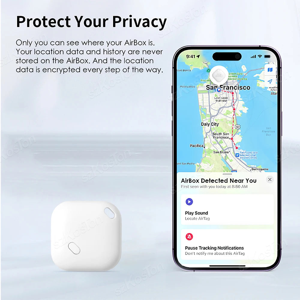 Mini GPS Tracker Smart Tag | iOS Find My Compatible Anti-Lost Locator