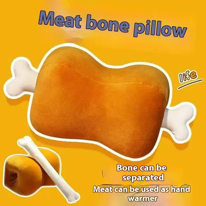 Cuddly Meat Bone Pillow