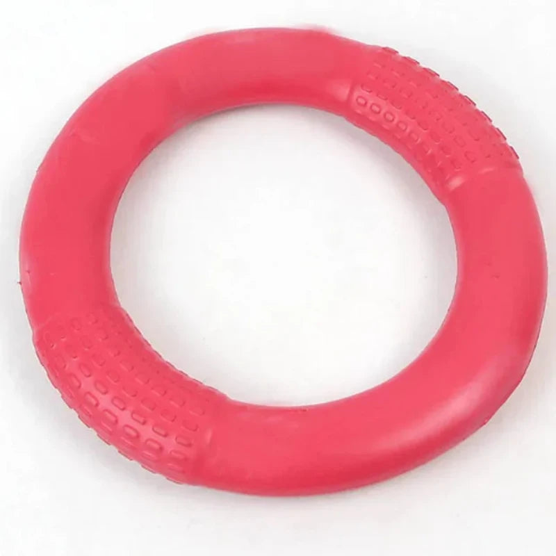 Orange Dog Training Ring Puller | Durable EVA Flying Disk Toy