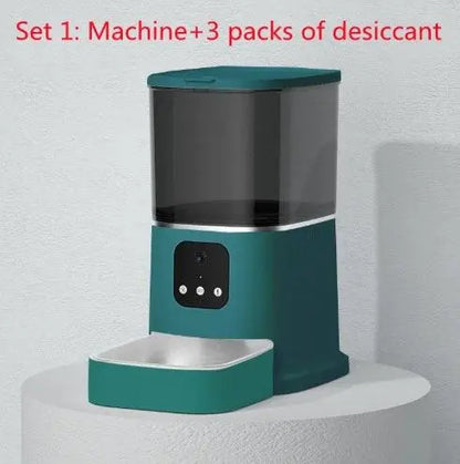 Pet Automatic Feeder Fluffy Friends