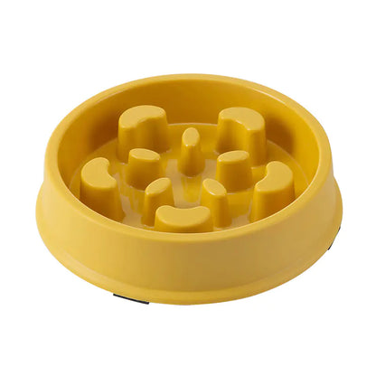 Petal-Shaped Slow Feed Dog Puzzle Bowl - Anti-Slip | Healthy Eating