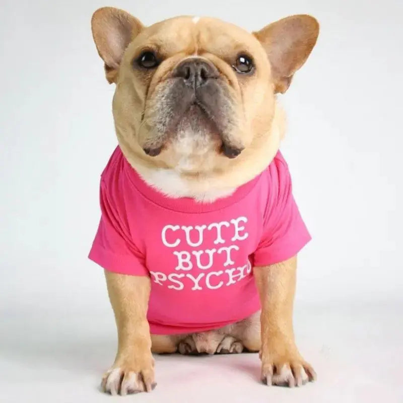 Fadou Turtleneck Round Neck T-shirt for Pets Fluffy Friends