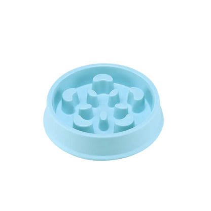 Petal-Shaped Slow Feed Dog Puzzle Bowl - Anti-Slip | Healthy Eating