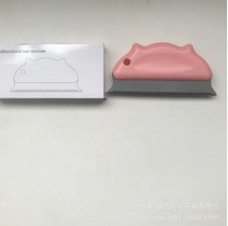 Cat Brush with Cartoon Design (Single Piece) | Fun Grooming Tool