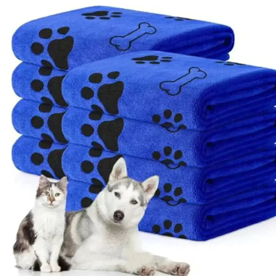Microfiber Bath Towel Fluffy Friends
