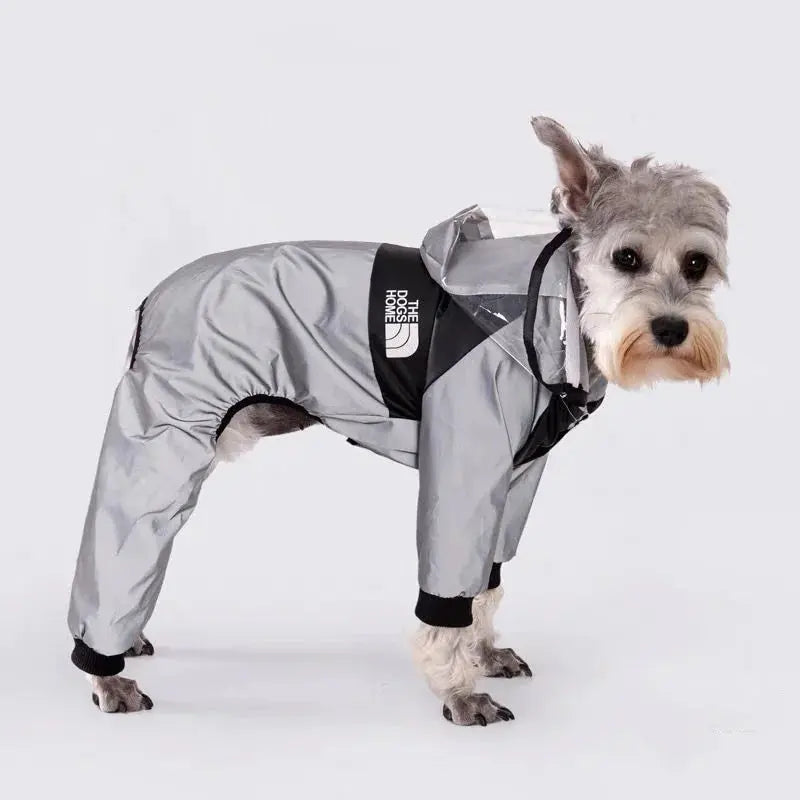 Dog Reflective Raincoat Fluffy Friends
