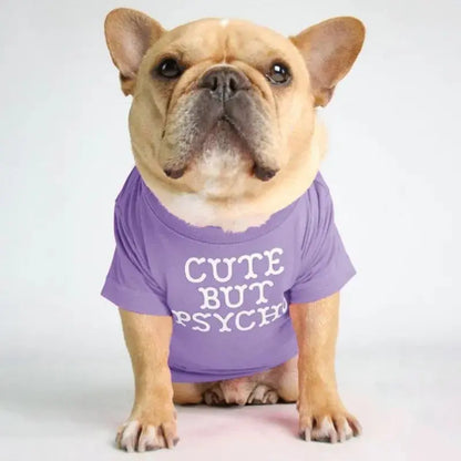 Fadou Turtleneck Round Neck T-shirt for Pets Fluffy Friends