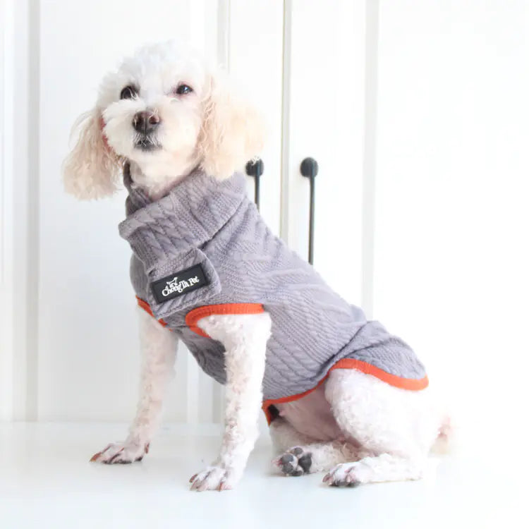 Vintage Twist Pet Sweater for Dogs | Cozy Dog Apparel