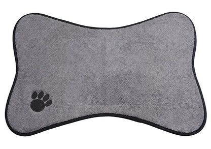 Pet Food Mat, Non-Slip & Washable for Cats and Dogs