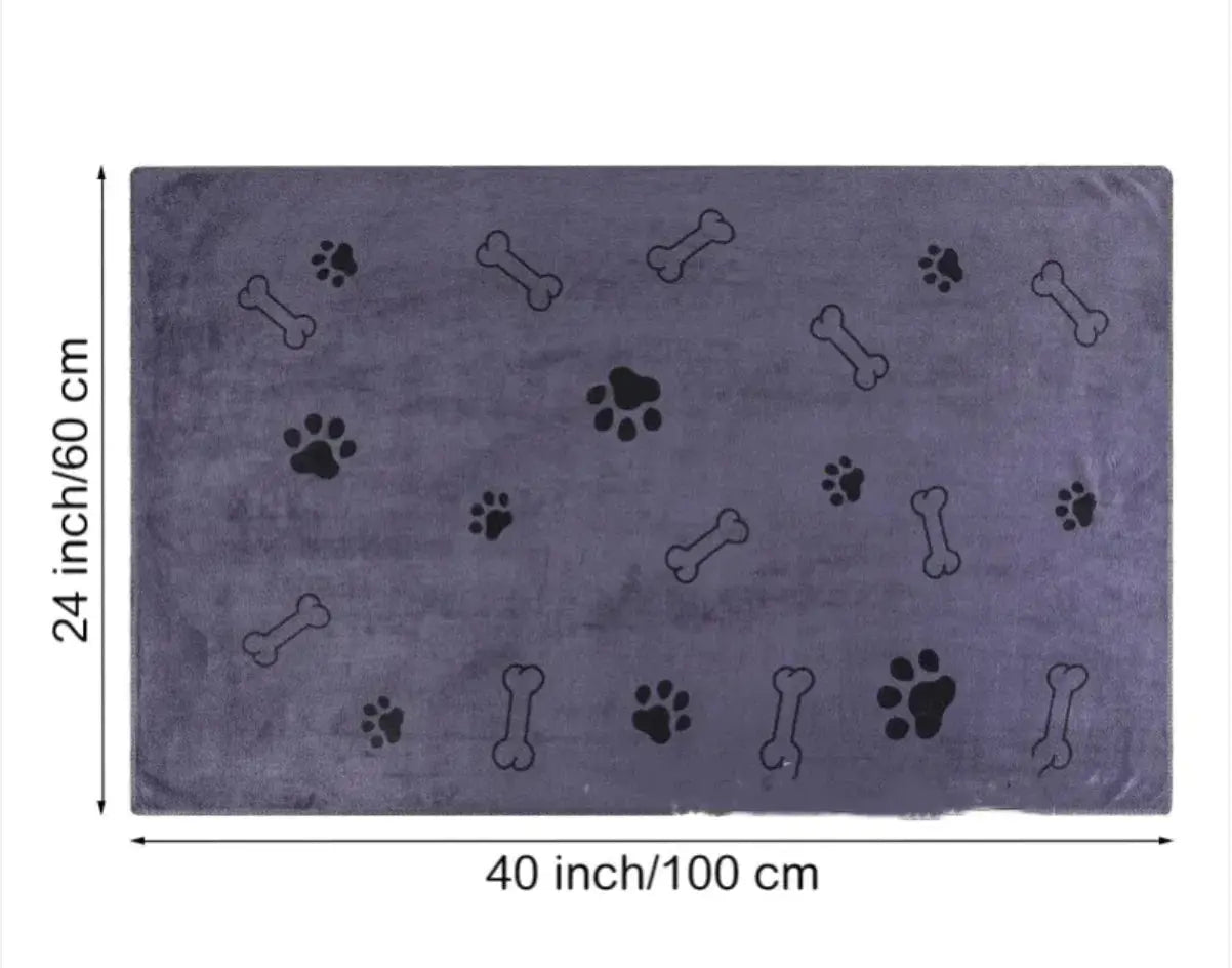 Microfiber Bath Towel Fluffy Friends