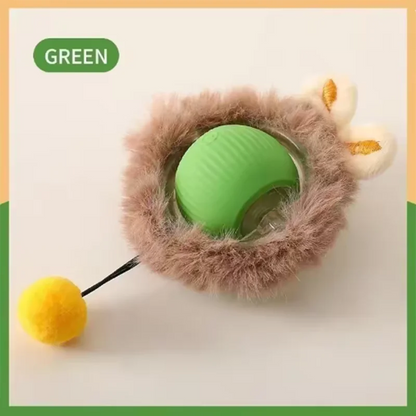 Smart Cat Interactive Ball Toy | Automatic Rolling Fun