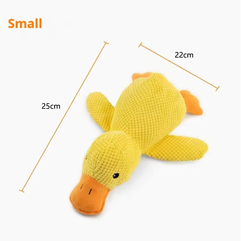 Stomping Duck Dog Toy | Bite Resistant Plush Toy for Teeth Cleaning and Play