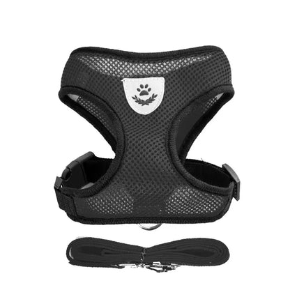 Adjustable Cat & Dog Harness | Vest Walking Leash Small/Medium