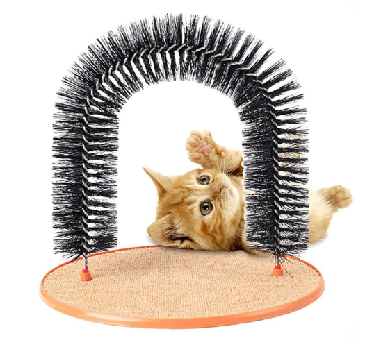 Grooming Cat Toy Arch