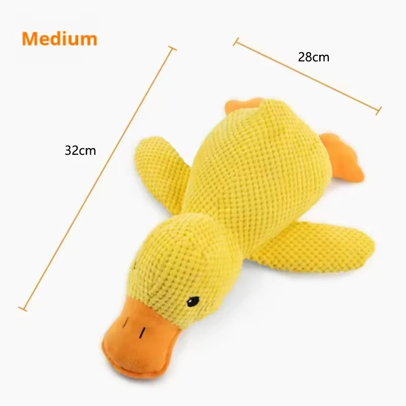 Stomping Duck Dog Toy | Bite Resistant Plush Toy for Teeth Cleaning and Play