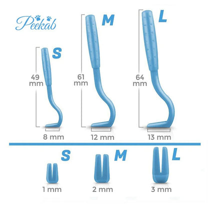 Flea and Tick Remover Tool for Pets | Safe Tweezer and Hook