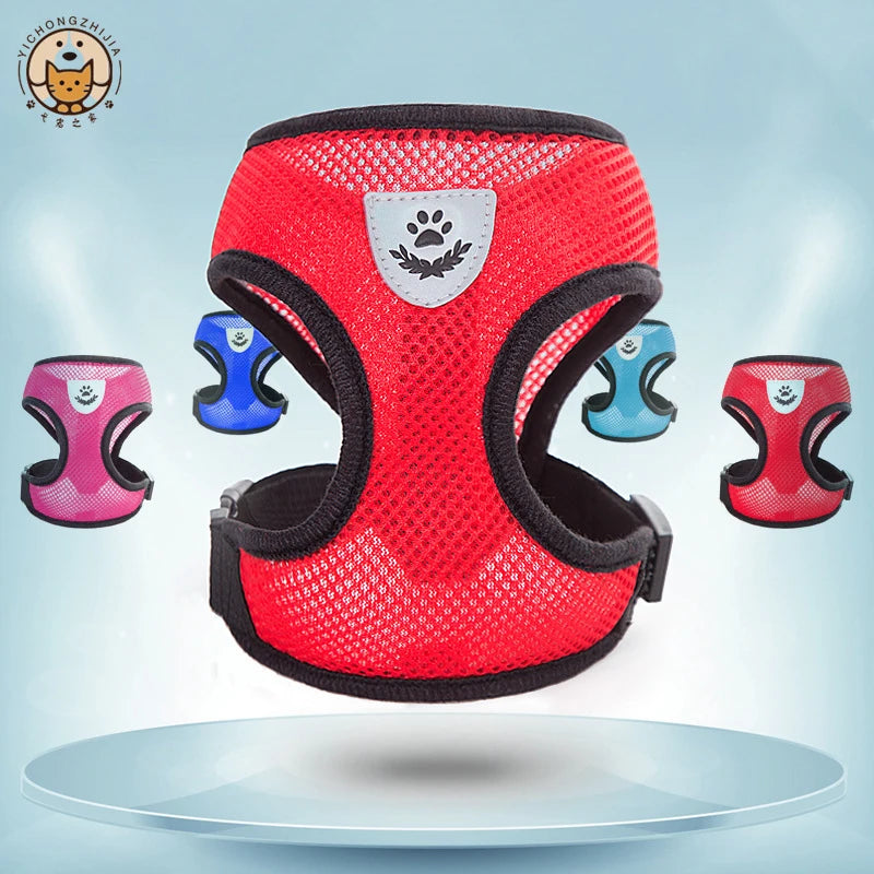 Adjustable Cat & Dog Harness | Vest Walking Leash Small/Medium