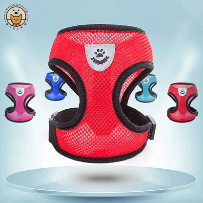 Adjustable Cat & Dog Harness | Vest Walking Leash Small/Medium