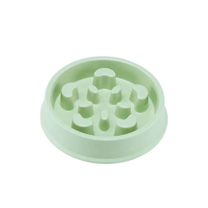 Petal-Shaped Slow Feed Dog Puzzle Bowl - Anti-Slip | Healthy Eating