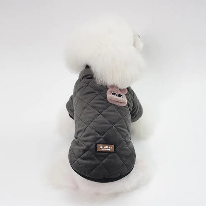 Plaid Jacket for Small Dogs - Autumn and Winter Wear | Cozy Dog Coat