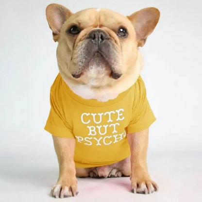Fadou Turtleneck Round Neck T-shirt for Pets Fluffy Friends