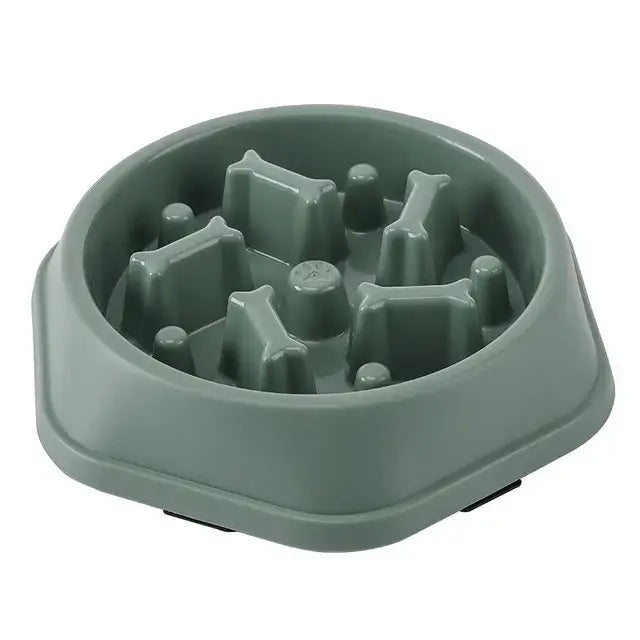 Slow Feeder Pet Bowl | Anti-Choke & Healthy Eating Design