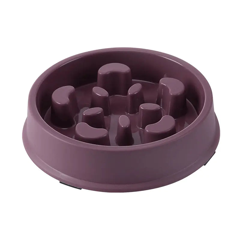 Petal-Shaped Slow Feed Dog Puzzle Bowl - Anti-Slip | Healthy Eating