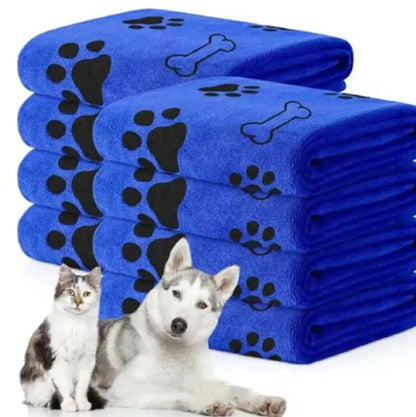 Microfiber Bath Towel Fluffy Friends