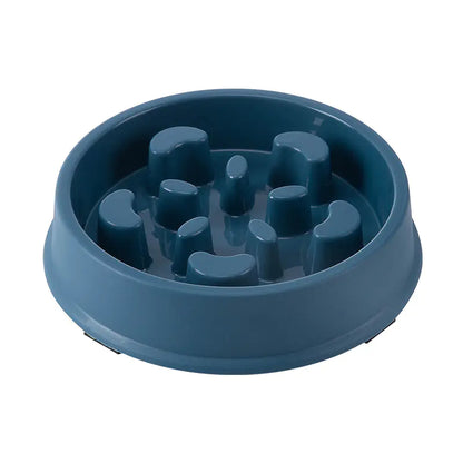 Petal-Shaped Slow Feed Dog Puzzle Bowl - Anti-Slip | Healthy Eating