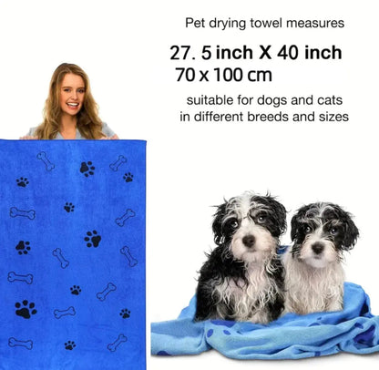Microfiber Bath Towel Fluffy Friends