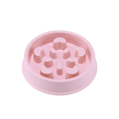 Petal-Shaped Slow Feed Dog Puzzle Bowl - Anti-Slip | Healthy Eating