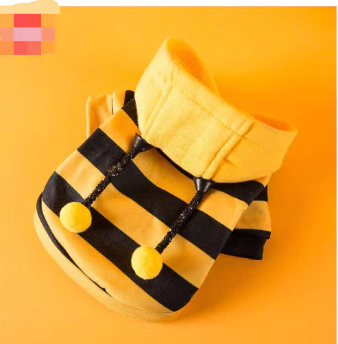 Bee Hoodie for Pets (One Piece) | Cute Pet Sweatshirt