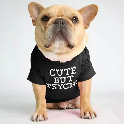 Fadou Turtleneck Round Neck T-shirt for Pets Fluffy Friends