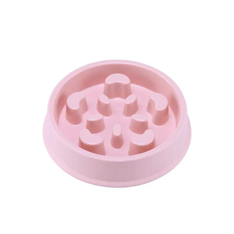 Petal-Shaped Slow Feed Dog Puzzle Bowl - Anti-Slip | Healthy Eating