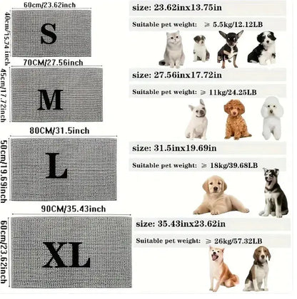 Pet   Mat Fluffy Friends
